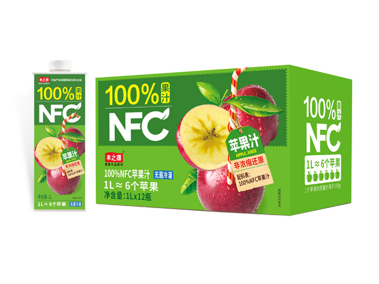 NFC蘋果汁1L